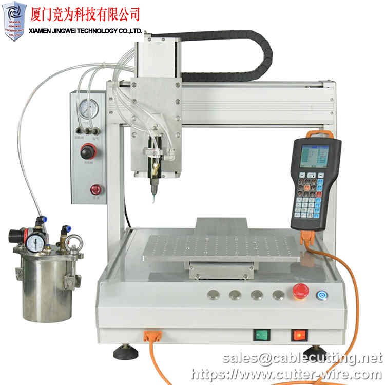 Universal automatic silicone epoxy resin UV glue dispensing machine