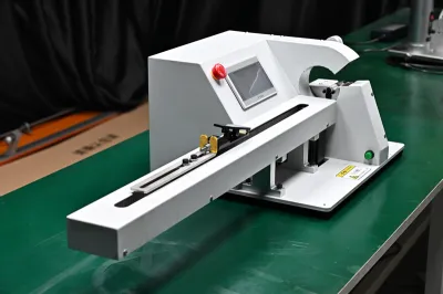 Single-Side Wire Pulling Adhesive Tape Wrapping Machine JW-303K-1.0m Thumb