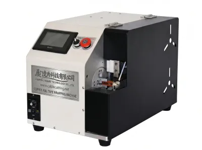 Automatic Copper Foil Tape Wrapping Machine for Cable Shielding WPM-TP - Tape Winding Machine