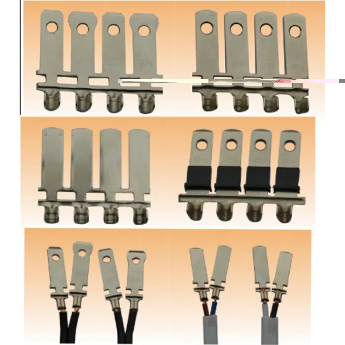 sample display of Power Cord Plug Inserting Crimping Machine, 3 Pin Plug Crimping Machine, Power Plug Riveting Machine