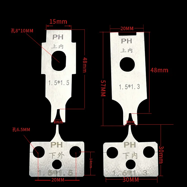 terminal machine blade, Various types of automatic terminal crimping machine tools, die mute OTP die blade