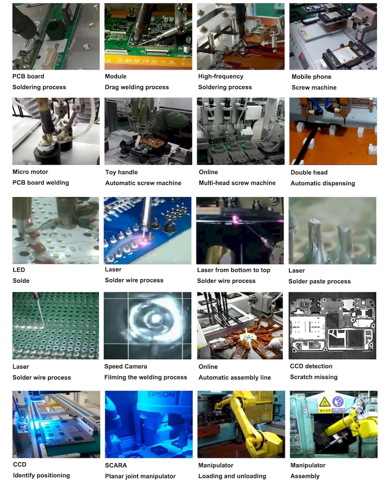 Automatic rotary soldering machine, Screw Locking Assembly Machine