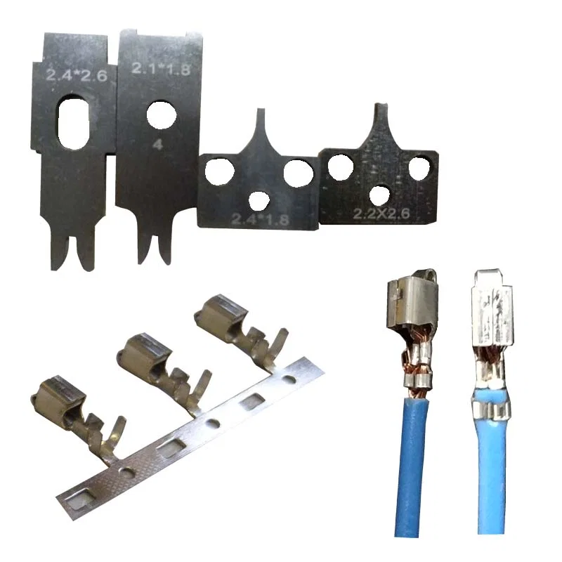 Terminal Crimping Blade, Terminal Crimping Blade And Cutter, Knife Blades And Cutter For Electric Terminal Crimping