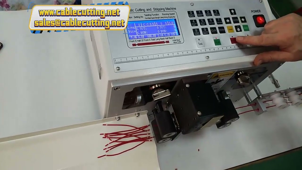 Wire Cutting Stripping Machine Cable Wire Peeling Machine Tungsten Carbide Blade Cable Till 5mm  AWG