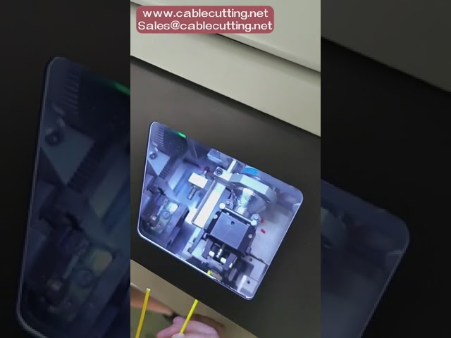 Automatic wire strip and European single terminal press crimping machine