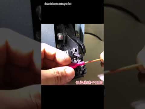 Electric Terminal Crimping Machine Cold Pressing Crimping Pliers Tools 0 25 2 5mm2 0 5 6 0mm2 Pre In