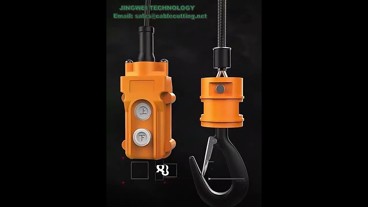 100kg-200kg-300kg-500kg Electric Winch 220v-110v Portable Electric Hoist