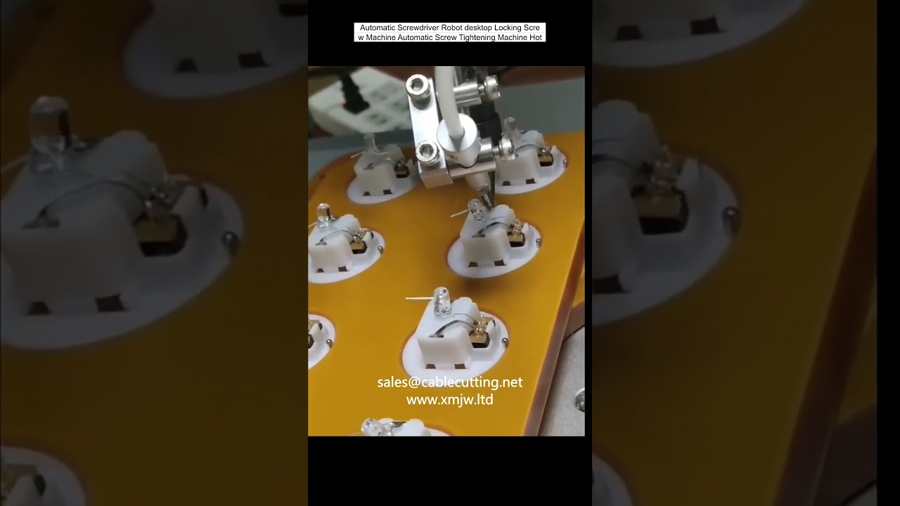 Automatic Screwdriver Robot desktop Locking Screw Machine Automatic Screw Tightening Machine Hot