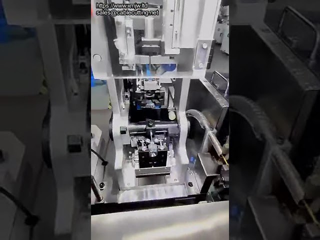 Auto Terminal Crimping Machine, Automatic Double Head Waterproof Plug Inserting & Crimping