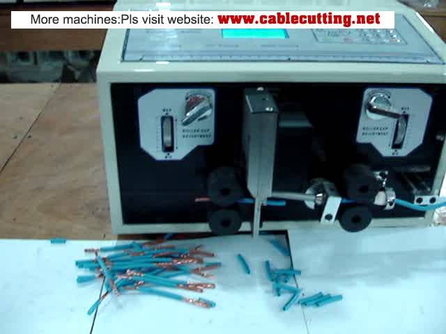 Wire stripping and cutting machine WPM-09JE SWT508 JE for strip 19 multi-wire