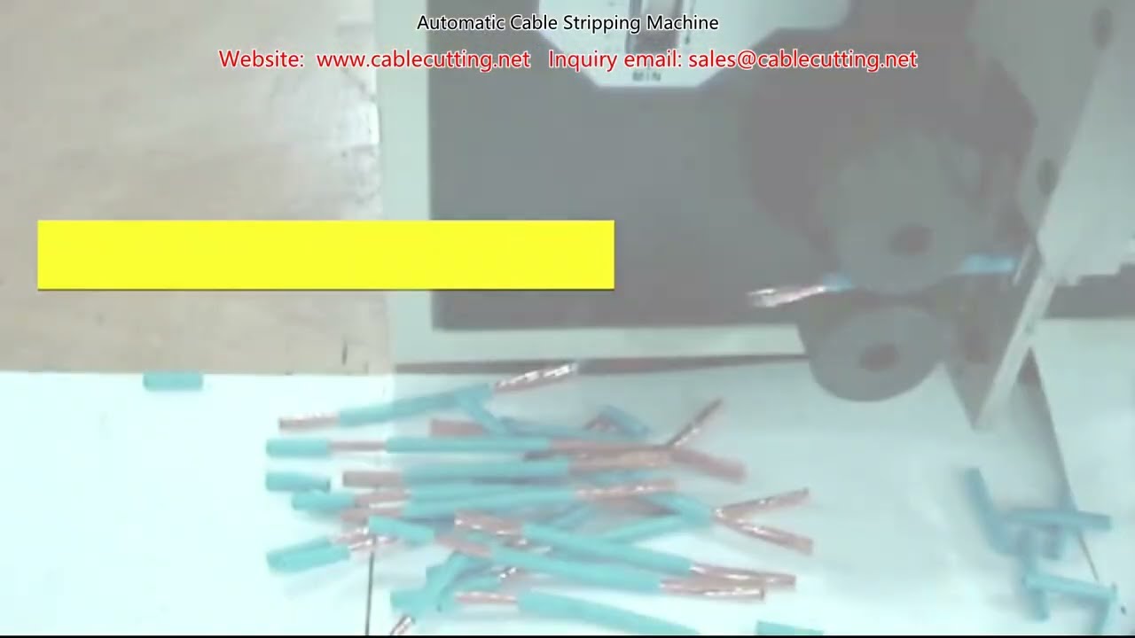 Automatic Cable Stripping Machine