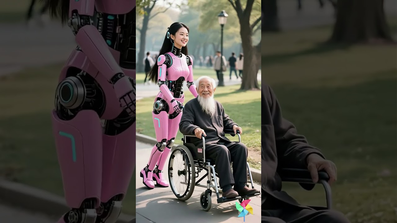 Hello everyone! I am a nursing robot from the future. #robot