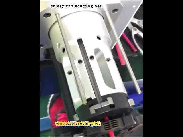 Semi automatic coaxial cable stripping machine,  coaxial cable stripping machine