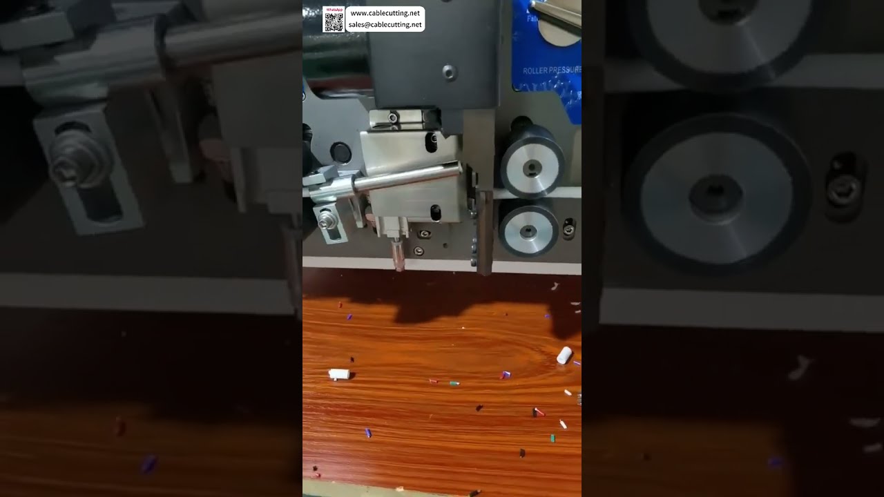 Inner & Outer Cable Cutting & Stripping Machine  High Speed Complete Wire Prep Processing