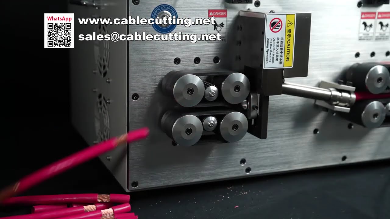 Stepper Motor 50mm2 Cable Stripping Cutting Machine with Screw Lifting Function MAX2-ST50