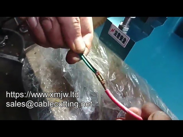 WPM r30t Automatic Mute Copper Belt Crimping Machine Big Cable Wire Connection Welding Machine Termi