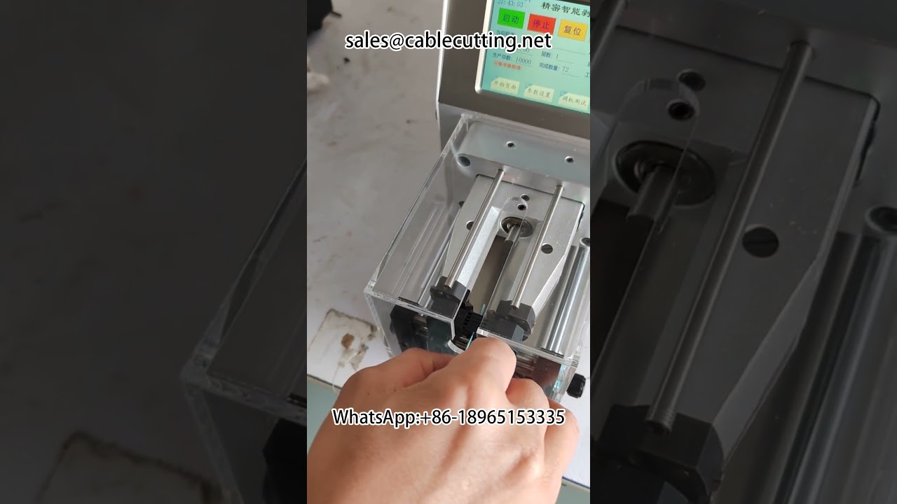 Electric Wire Stripping Machine for Harness and Factory Automation