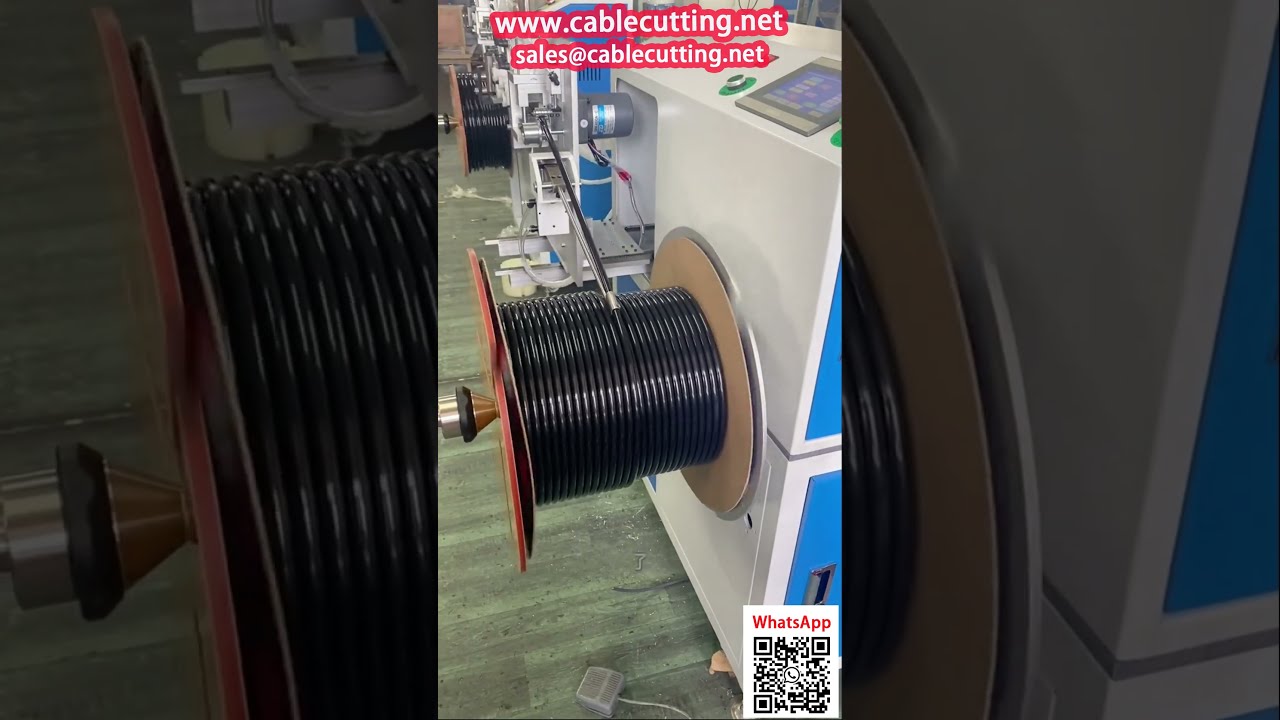 Намотка ПУПВХ трубок со счетчиком поддержка разных катушек