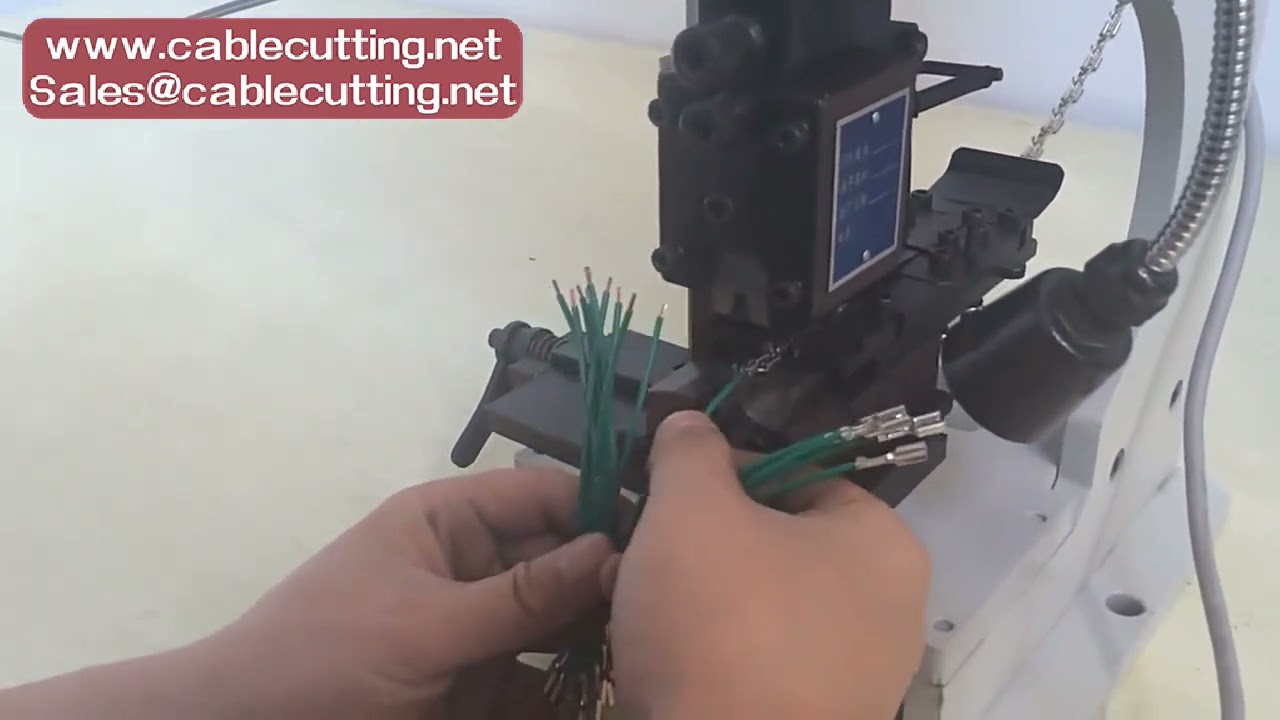 1 5T Ful automatic wire terminal crimping machine High speed Low noise terminal Crimper