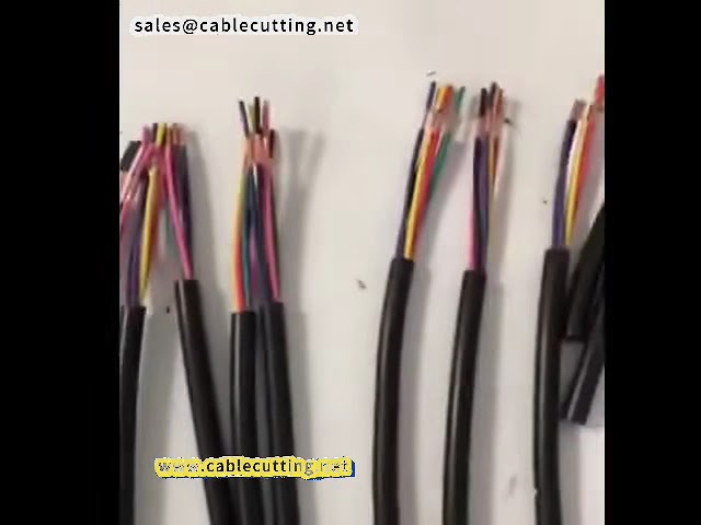 Sheath Wire Core Wire All in one Cable Stripping Peeling Cutting Machine