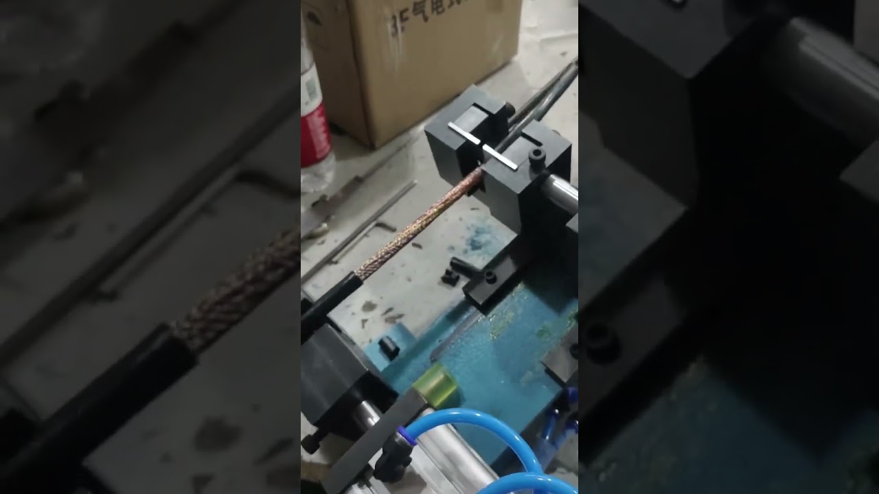 7mm Diameter Wire Stripping Machine for 25cm Outer Skin Removal