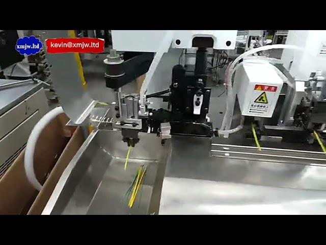 Fully Automatic Wire Stripping and Crimping Machine