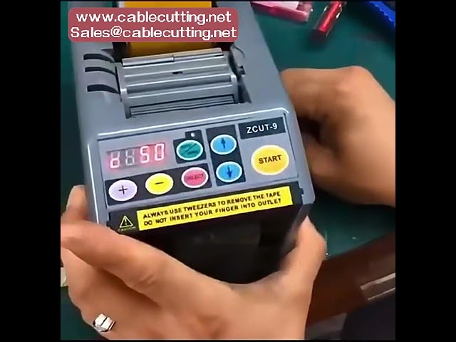 Automatic adhesive tape dispenser