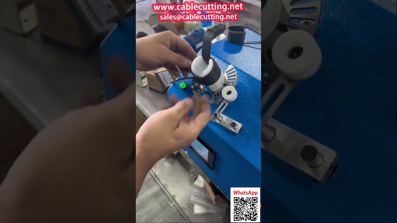 Data and Charging Cable Coiling Machine for Paper Card Packaging