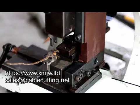 Copper Core Wire Conductor Crimping Device Wire Connecting Machine U shaped Terminal Crimping Applic