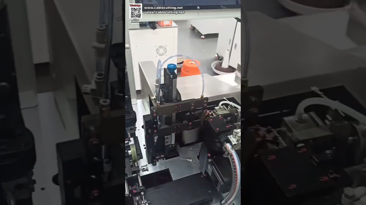 Highly Advanced Industrial Automated Wire Harness Processing and Terminal Crimping Machine