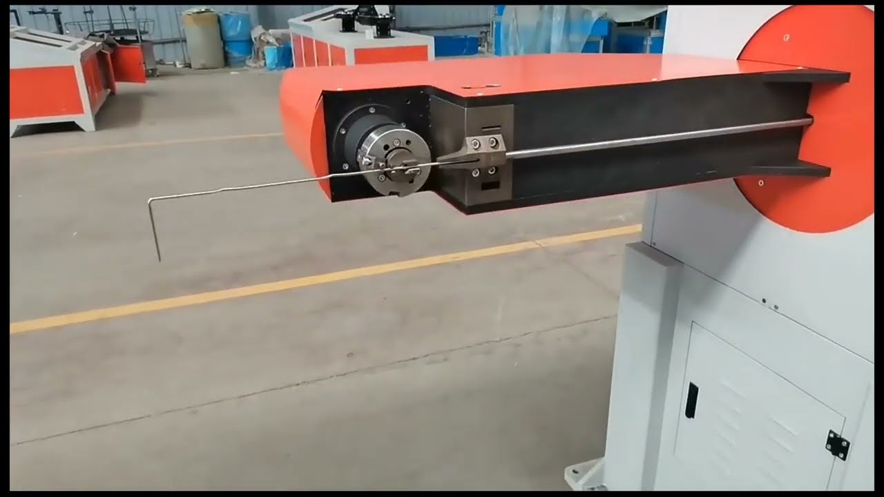 Fully Automatic 3d Cnc Wire Forming Machine With Motorized De coiler