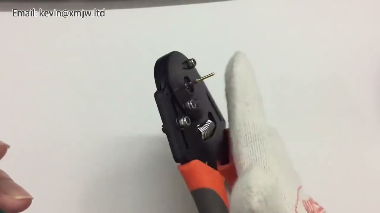 Small Portable Handheld Aviation Plug Pin Crimping Pliers Test Probe Male and Female Needle Four cor