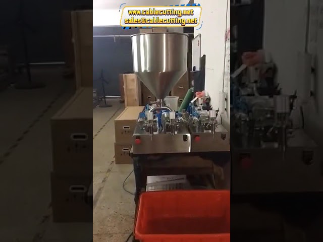 Twin nozzle oil honey peanut butter cosmetic viscous liquid filler hot sauce paste filling machine