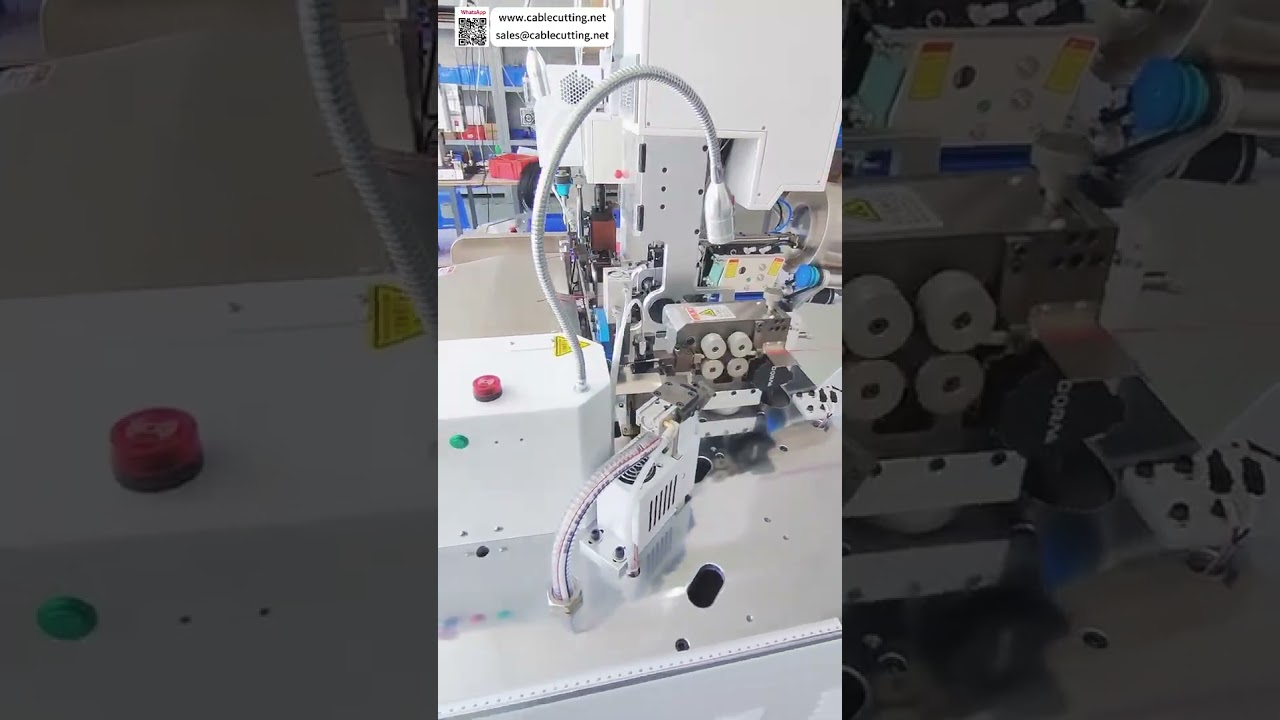 Auto Motorcycle Harness Machine for Single Weather Seal Insertion & Twisting  Auto Crimper - Shorts