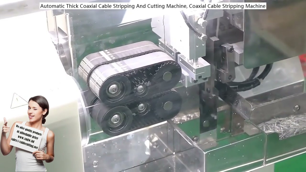 Automatic Thick Coaxial Cable Stripping And Cutting Machine, Coaxial Cable Stripping Machine
