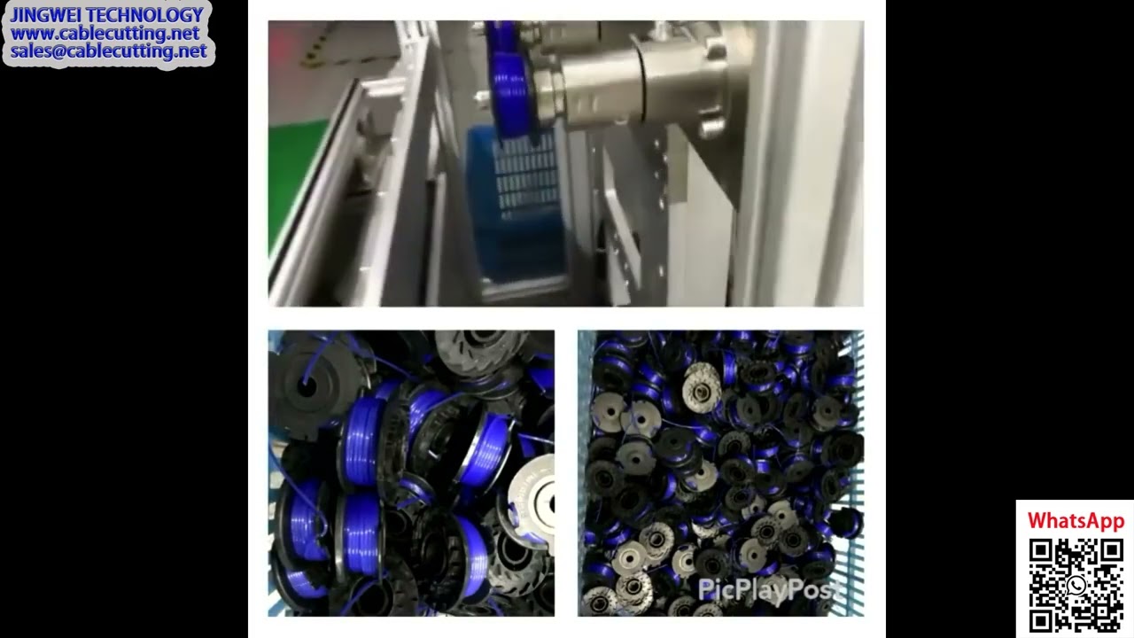 Automatic Winding Machine for Trimmer Head Spools