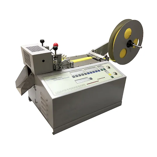 Normal round shape hoop & loop ribbon cutting machine WPM-690