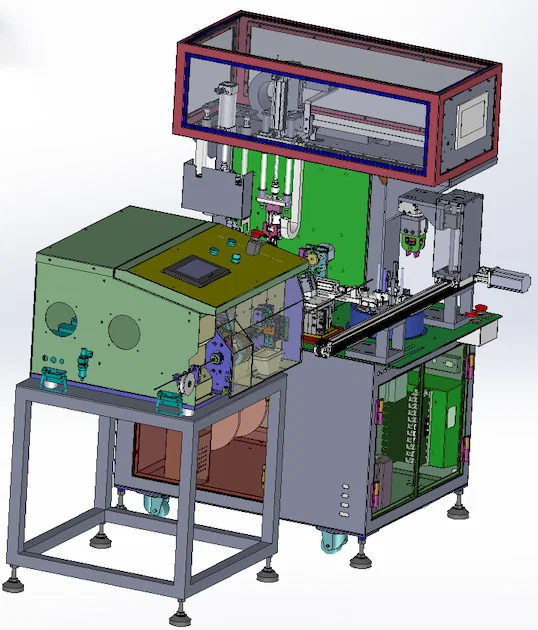 Coax Cable Processing System WPM-URT-81M
