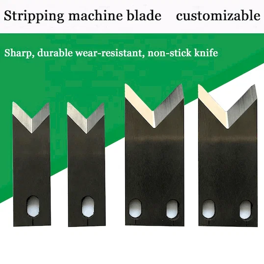 cutting and stripping machine blade